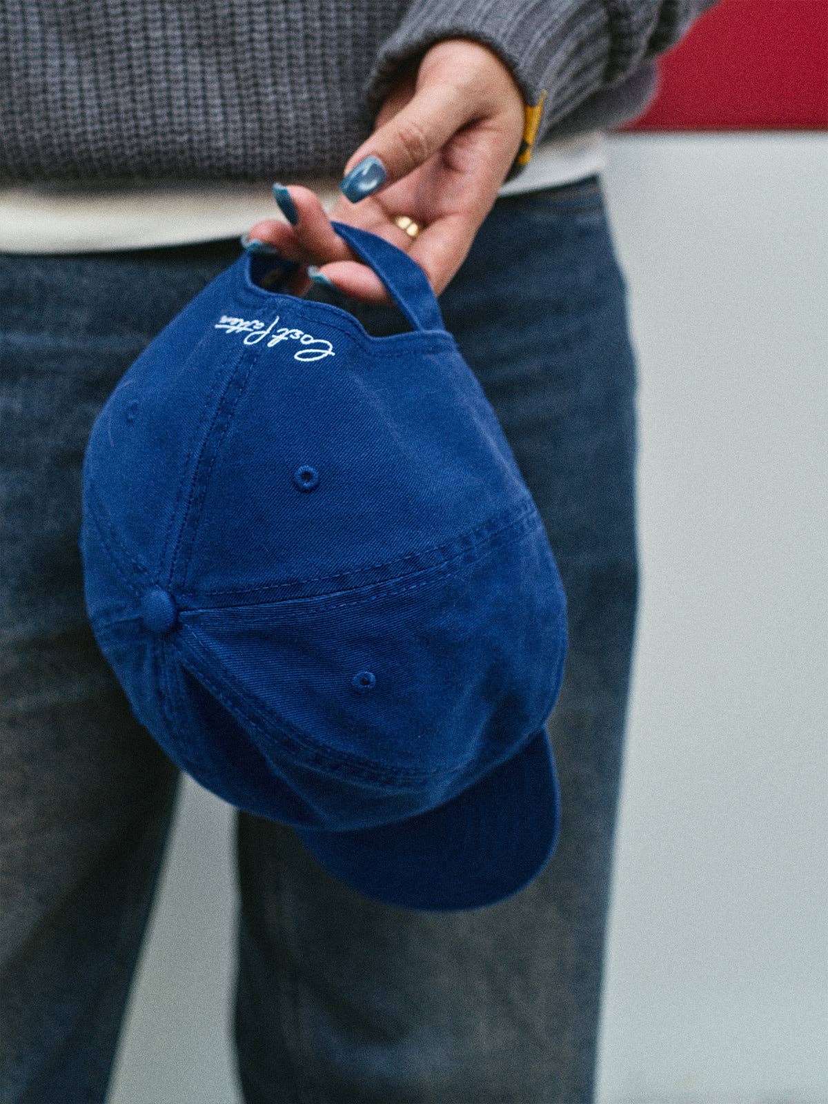 Lost Pattern NYC - Pan Pan Baseball Cap, Royal Blue