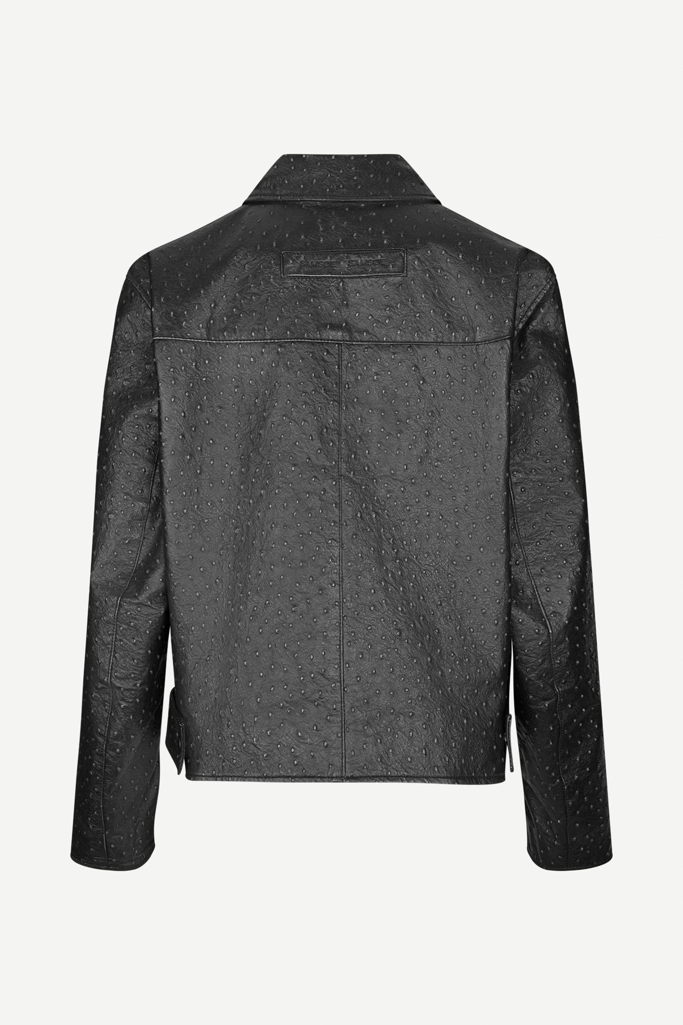 Samsøe Samsøe - Satise Leather Jacket, Mulch