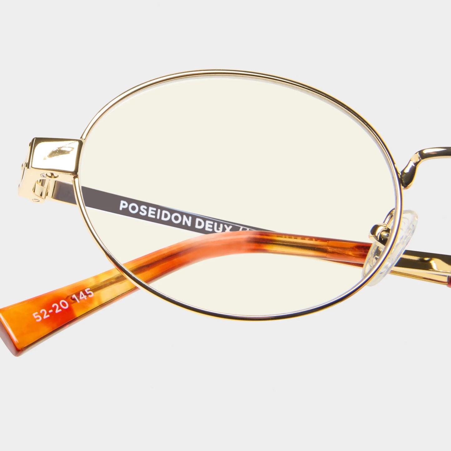 Le Specs - Poseidon Deux, Blue Light - Gold