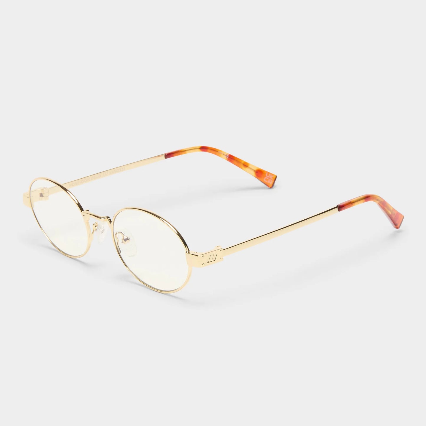 Le Specs - Poseidon Deux, Blue Light - Gold