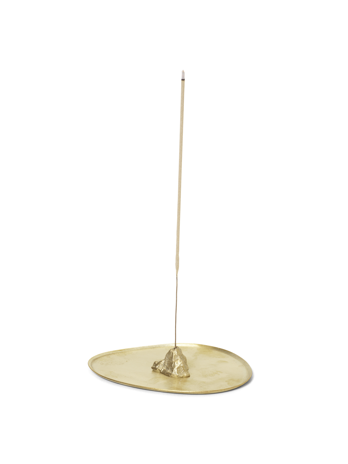 Ferm Living Stone Incense Burner - Brass