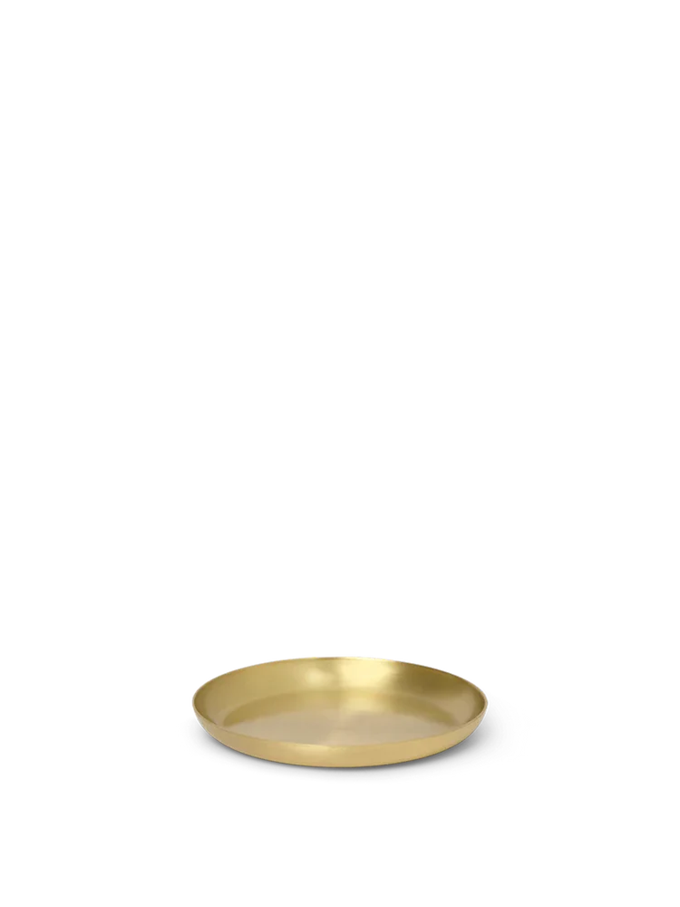 Ferm Living - Basho Tray Round, Brass