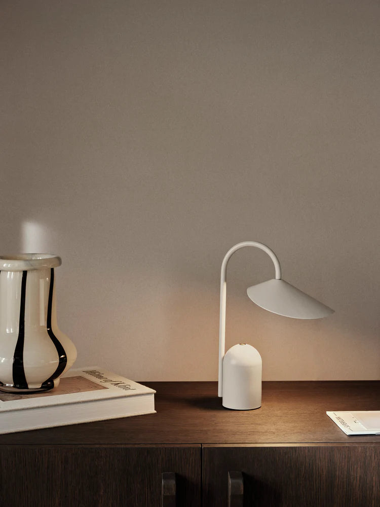 Ferm Living Arum Portable Lamp - Cashmere