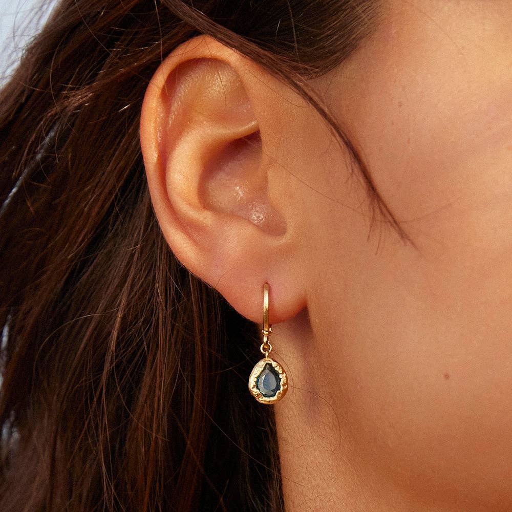 Agapée Jewelry - Lysia Blue Earrings