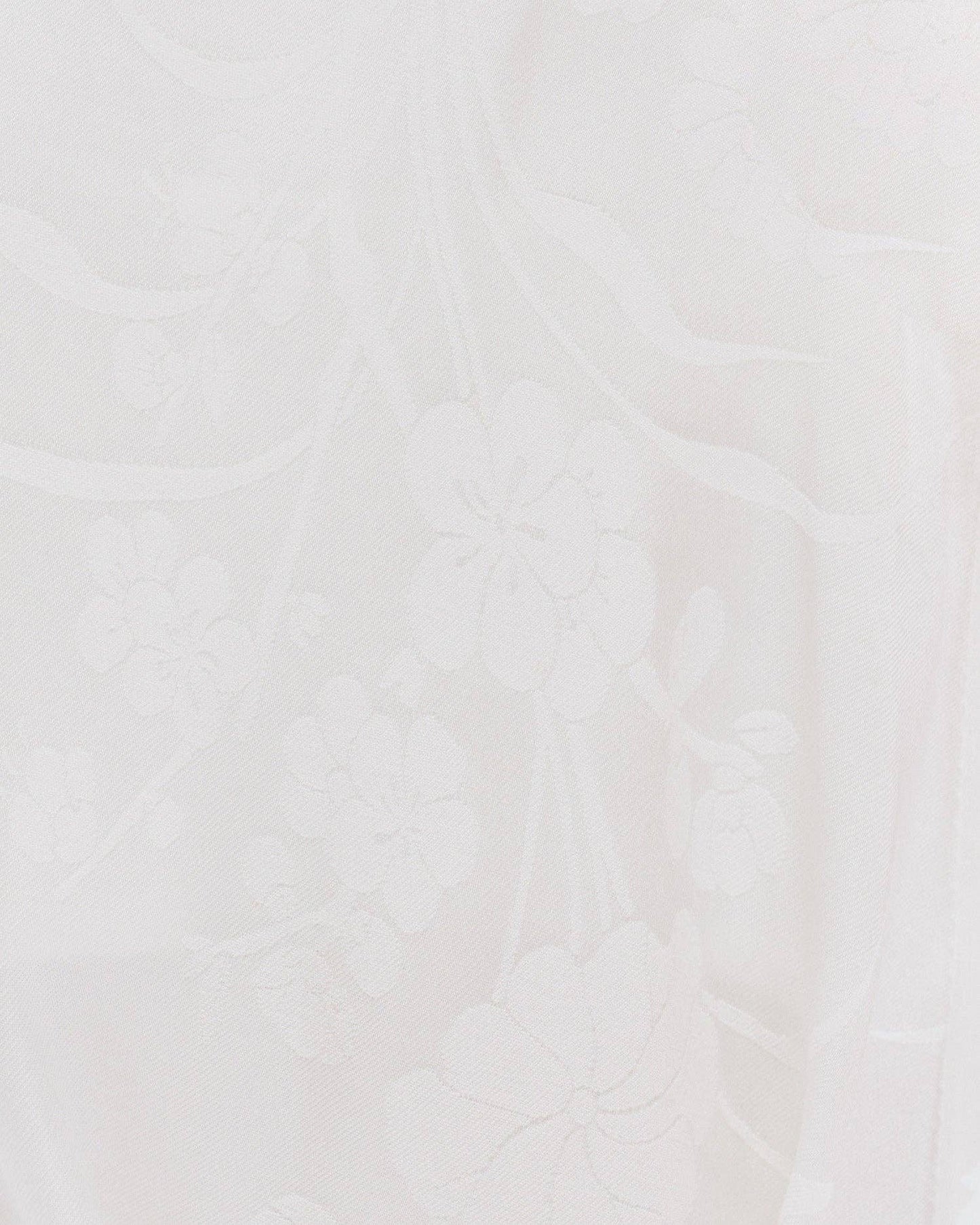"Beach Blossom" Wide-Leg Pants - White