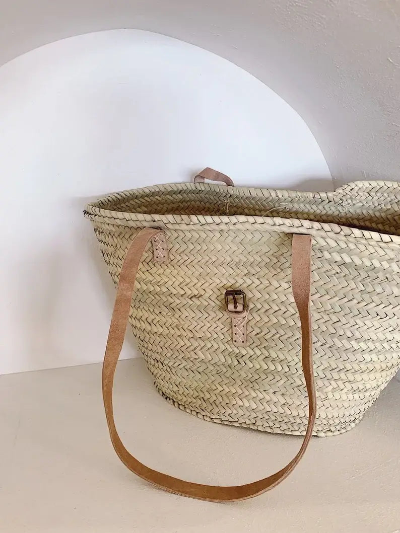 Marrakesh Living - Straw Bag with Thin Buckle