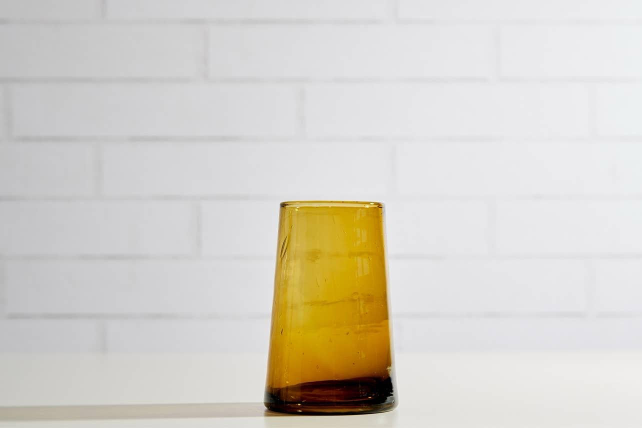 Spoiled Life - Marrakesh Amber Glass - Tall