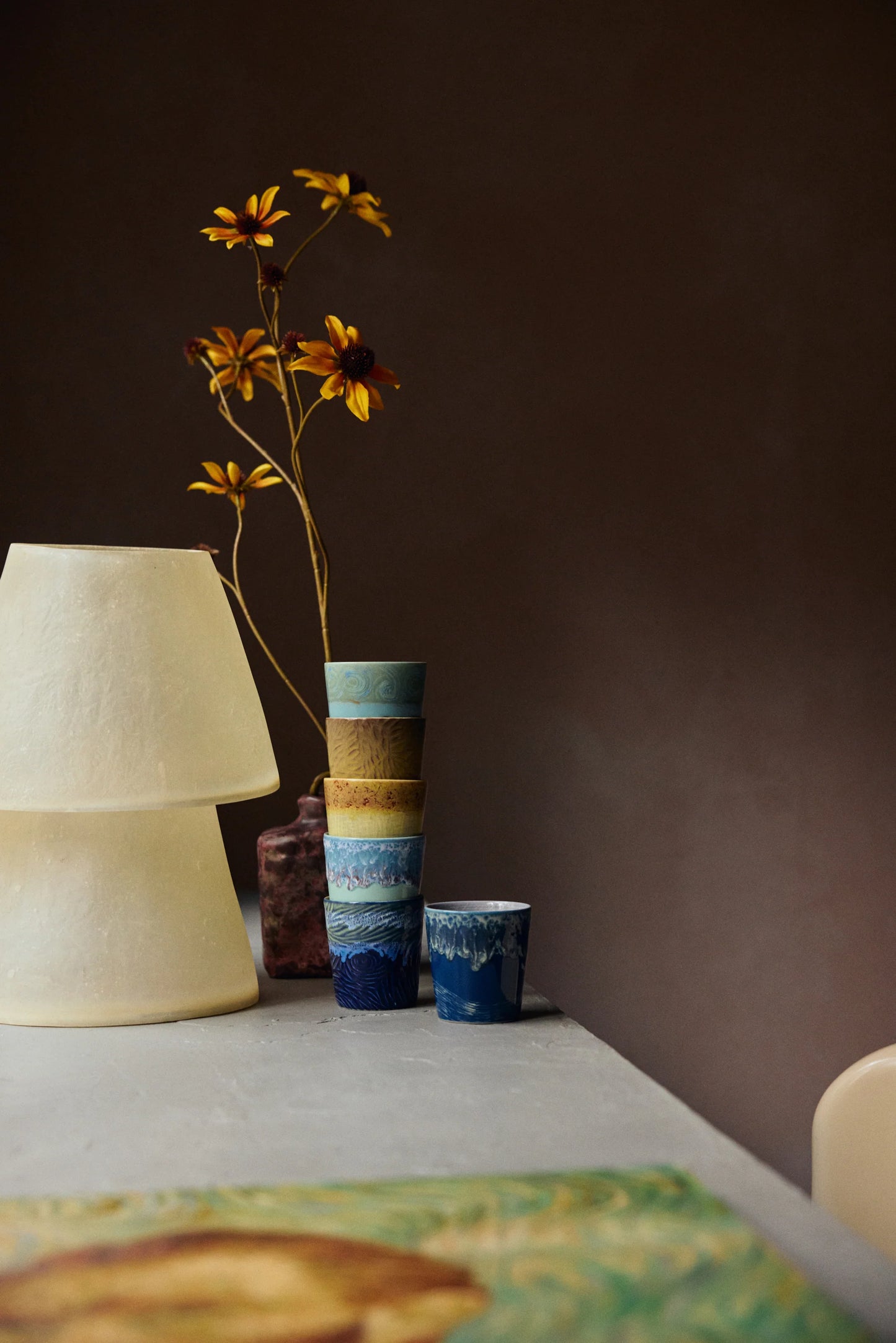 HKLIVING - 70s ceramics: Van Gogh Coffee Mugs, Starry Night