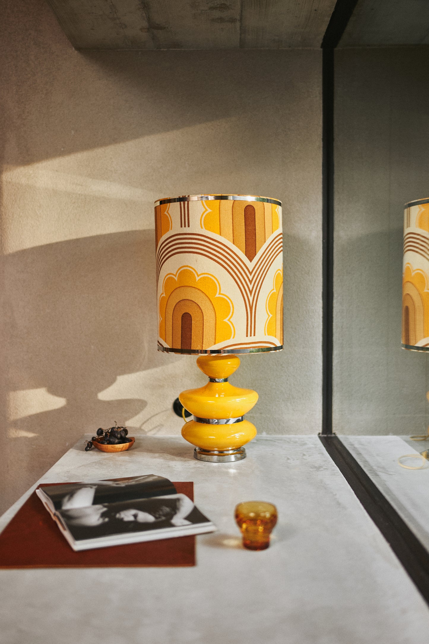 HKLIVING - Bubble Lamp Base, Honey
