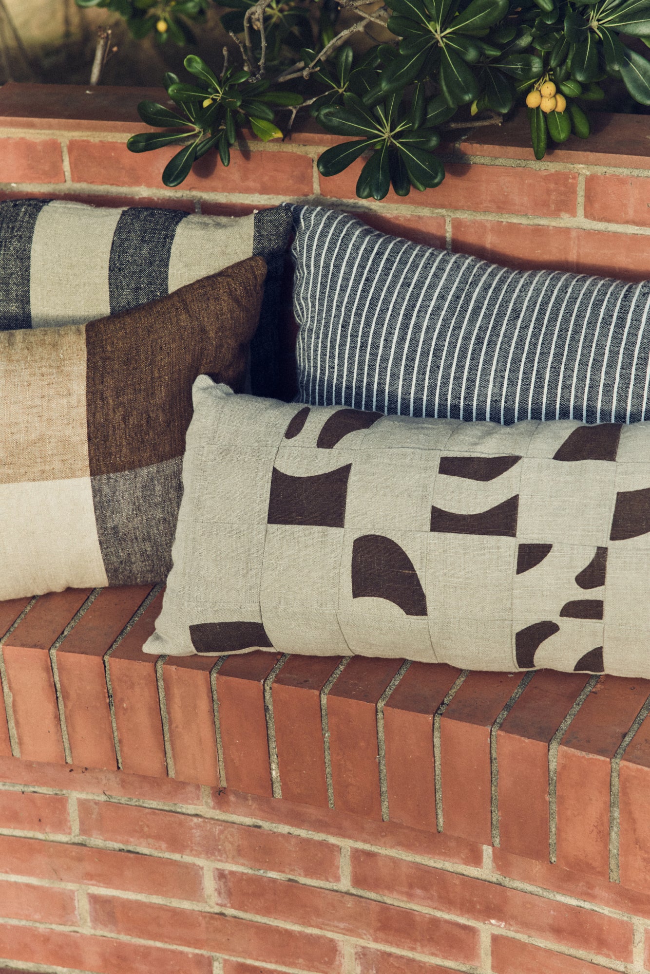 HKLIVING - Natural Patched Cushion