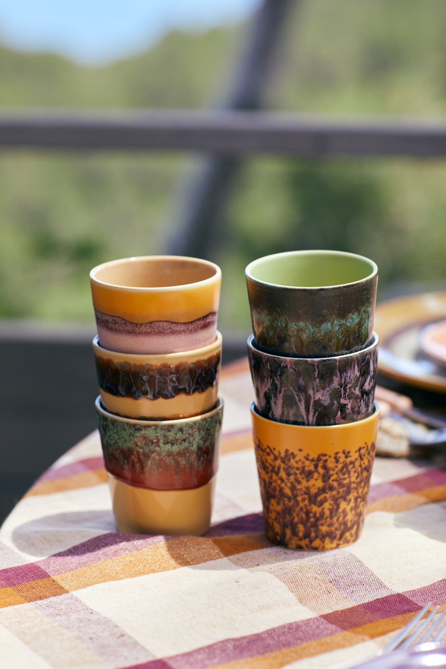 HKLIVING - 70s Ceramics: Coffee Mug - Valley