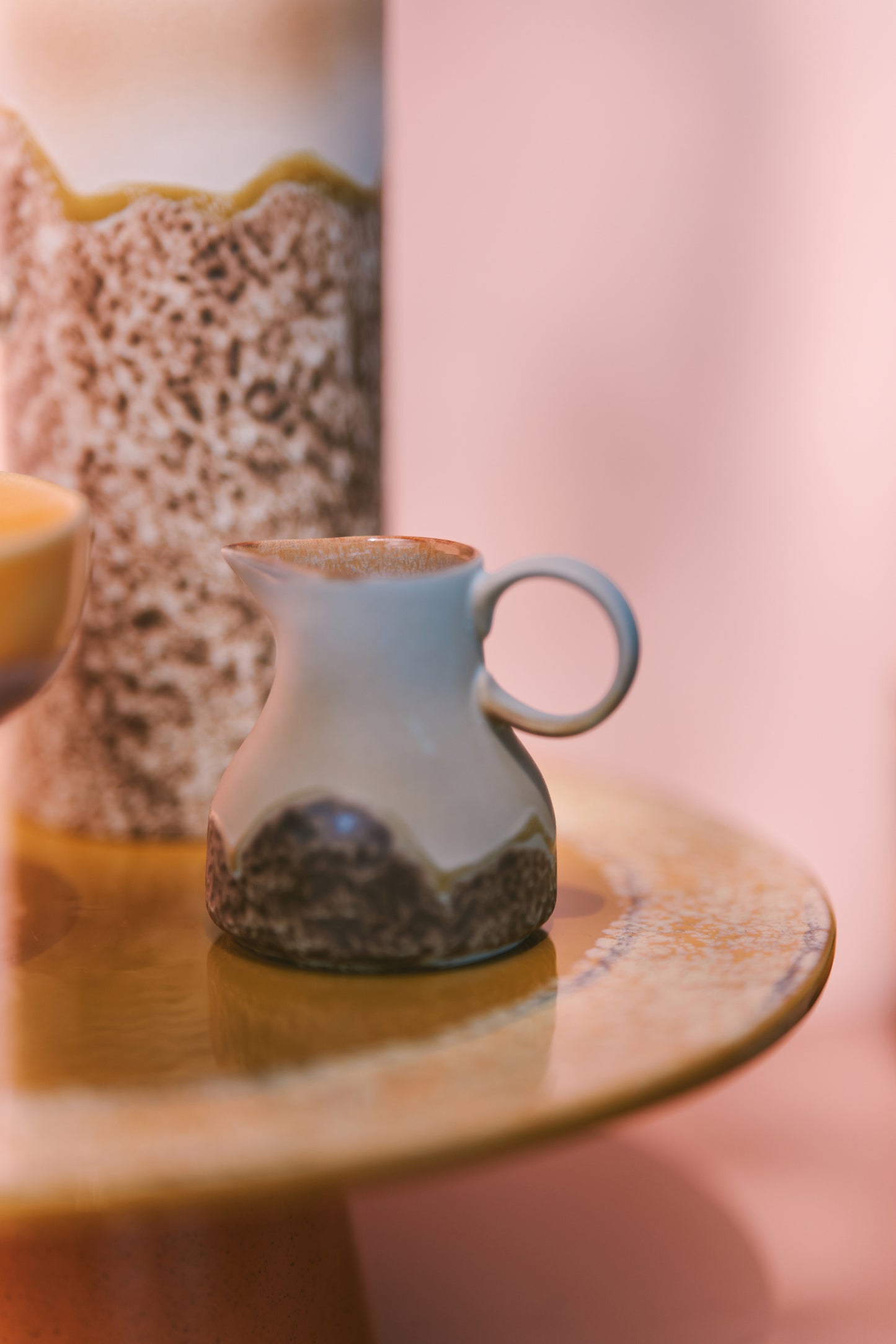 HKLIVING - 70s Ceramics: Milk Jug, Shell