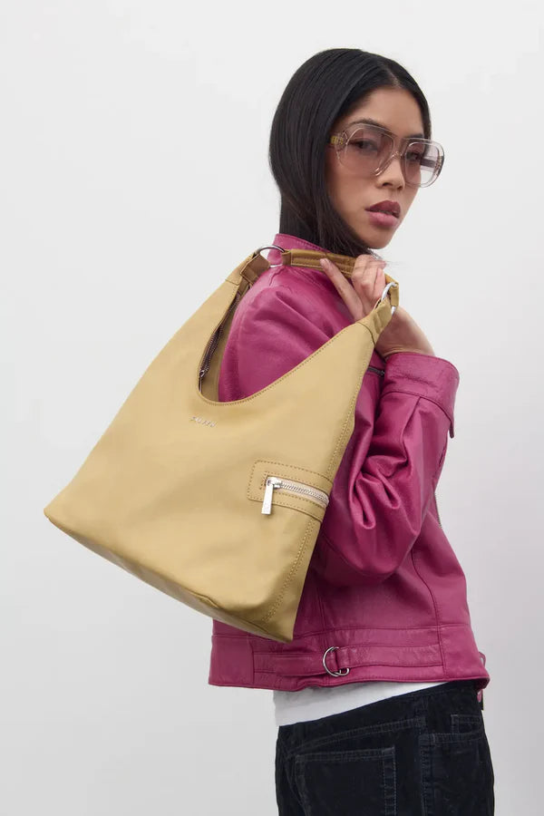 Silfen - Lola Shoulder Bag, Sand