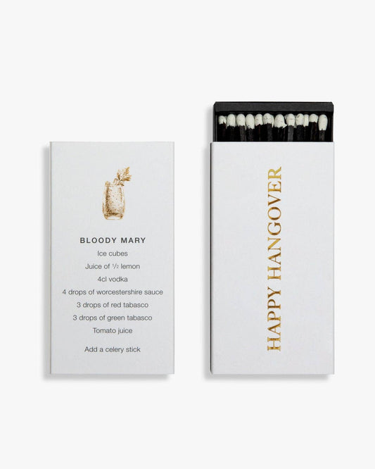 Cardsome -  HAPPY HANGOVER (BLOODY MARY RECIPE) MATCHES LARGE