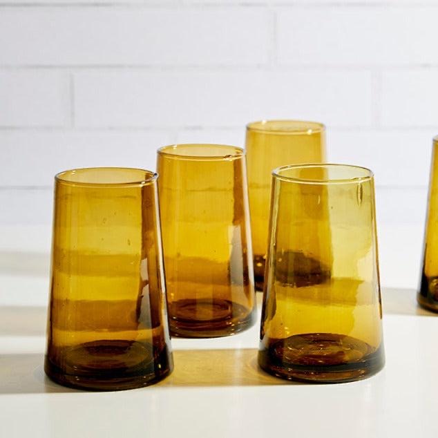 Spoiled Life - Marrakesh Amber Glass - Tall