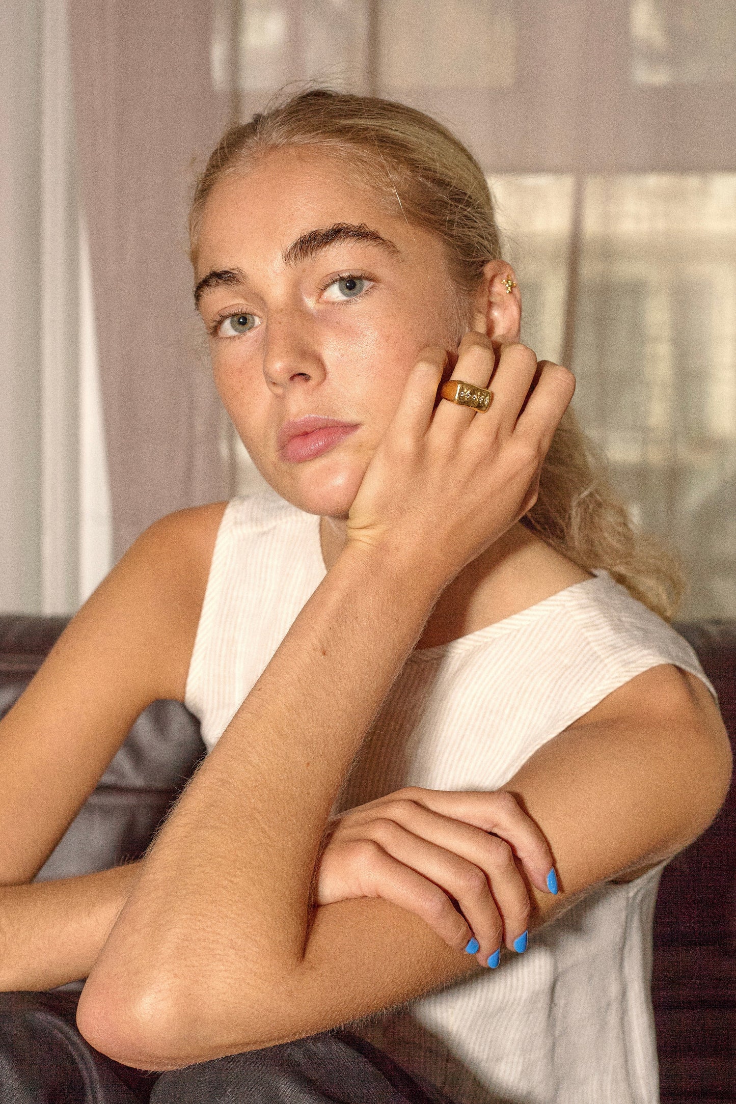 Tyger by the Tail - Ella Ring, Silver