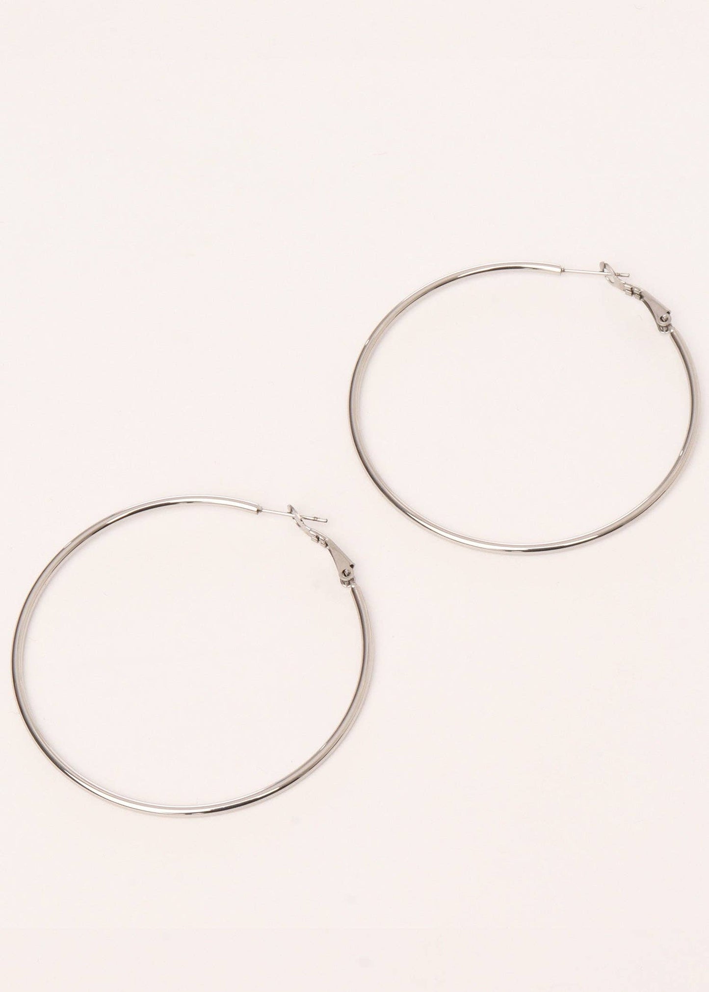 About November - Leo Hoop Silver, Extra Large