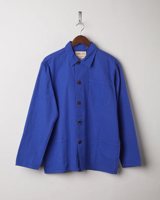 Uskees Buttoned Overshirt - Ultra Blue