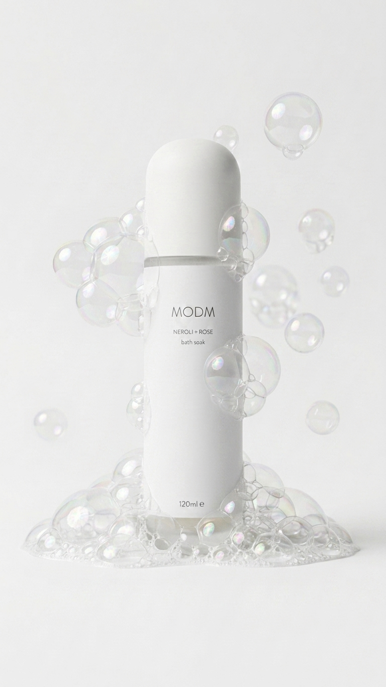 MODM foaming bath soak