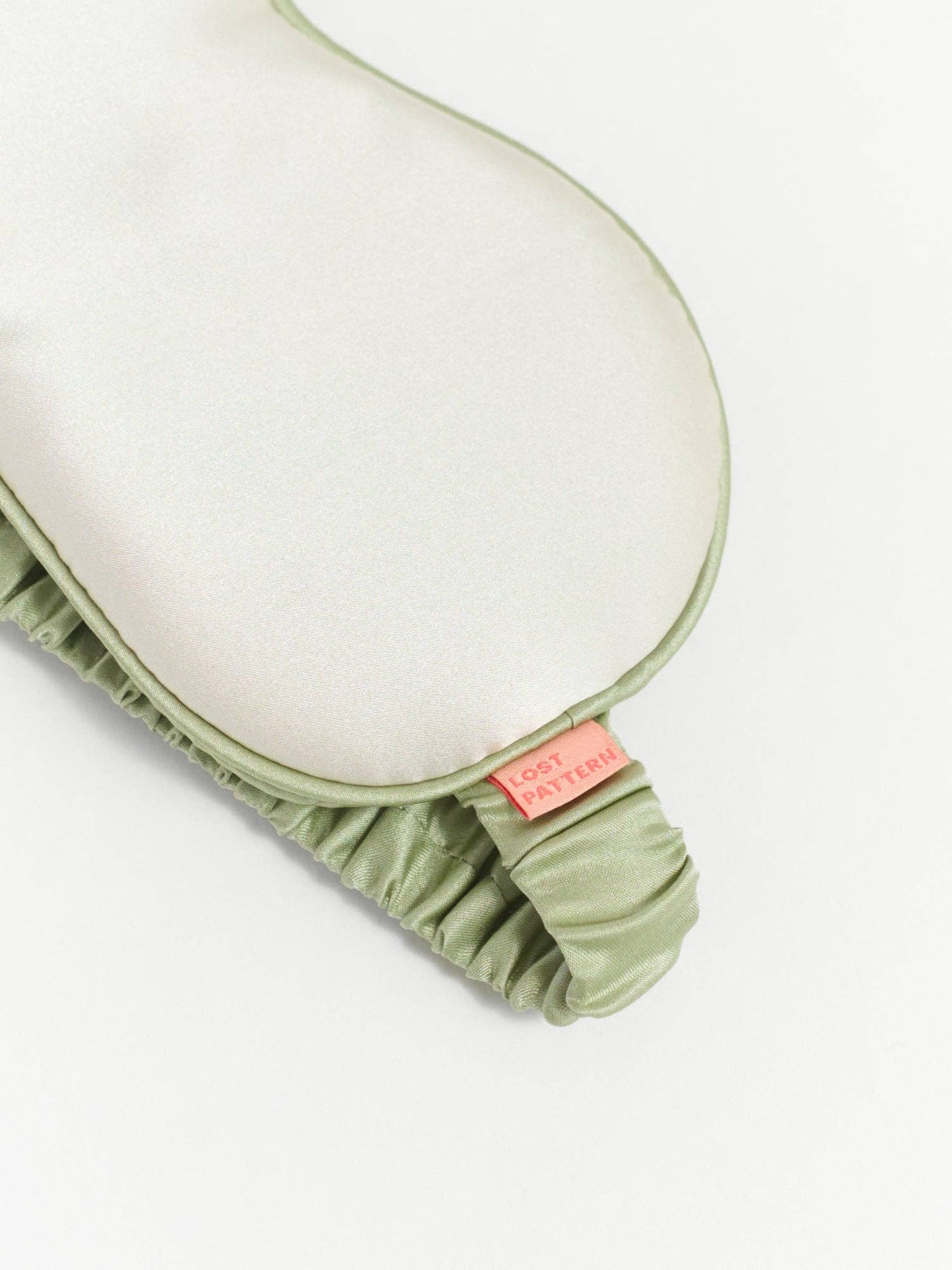 Lost Pattern NYC - Cactus Silk Sleep Eye Mask, Beige