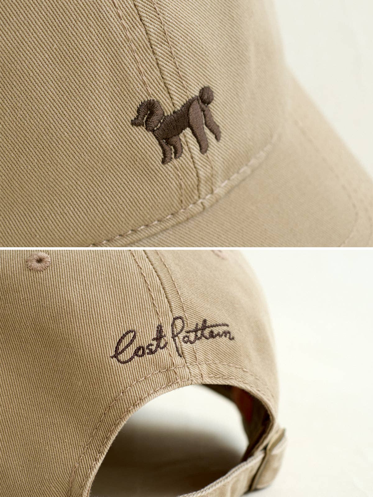 Lost Pattern NYC - Pan Pan Baseball Cap, Light Khaki