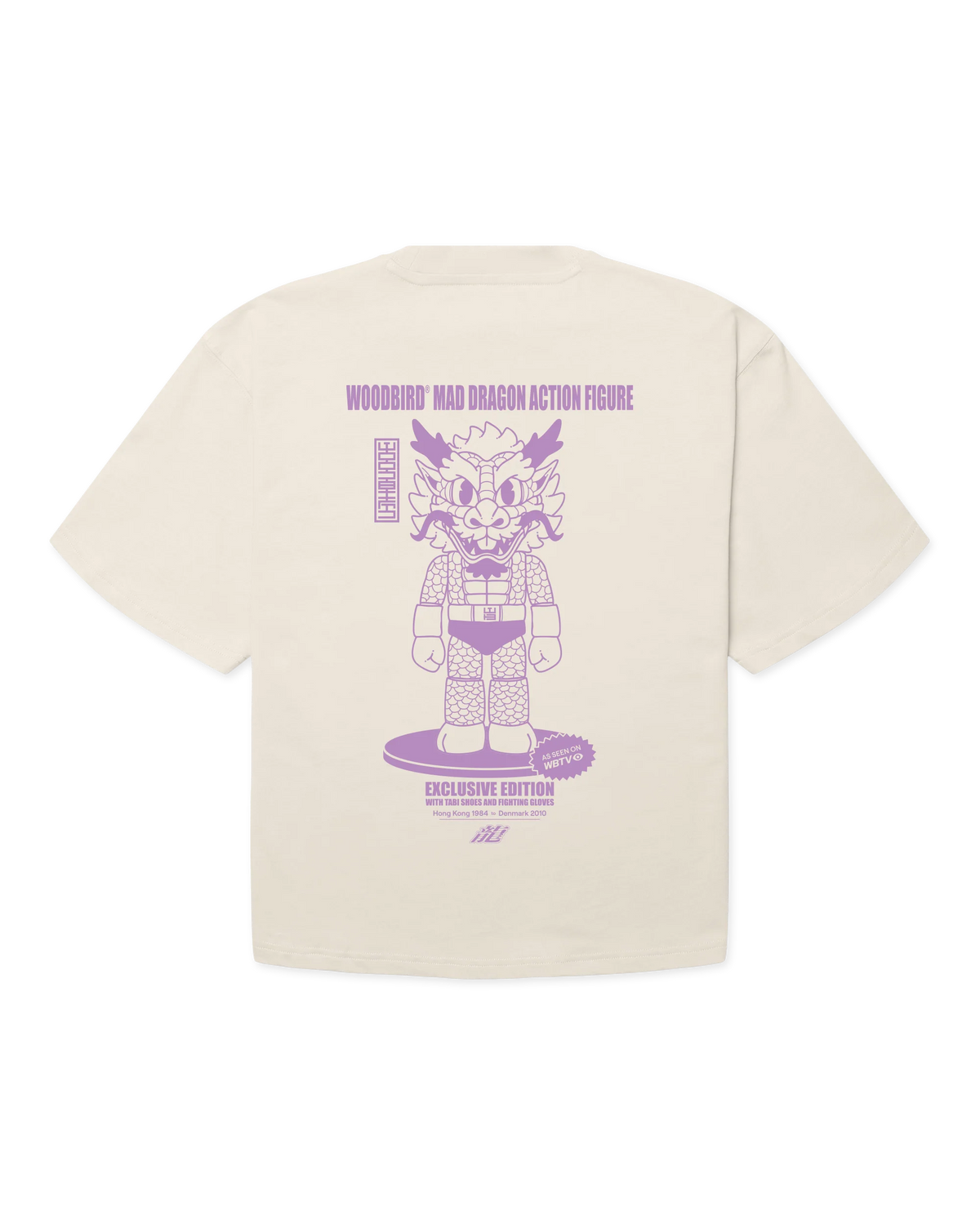 WOODBIRD - Juno Action Tee, Off White