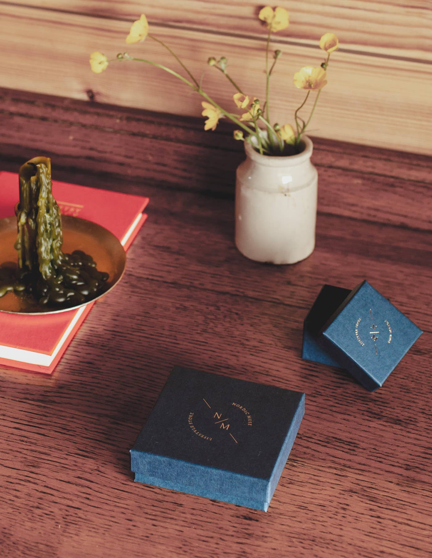 Nordic Muse - Mini Crescent Hoop Earrings, Silver