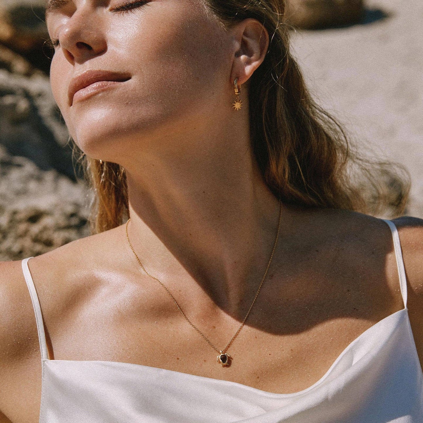 Agapée - Cala Earrings, Gold