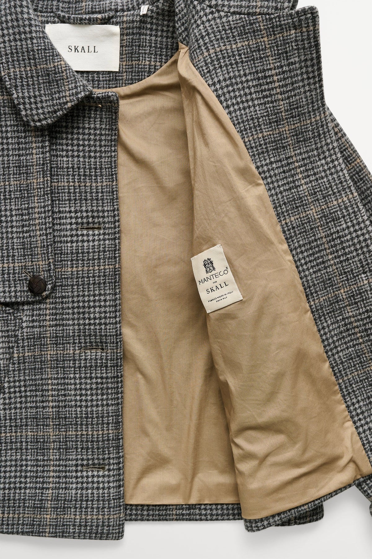 Skall Studio - Harriet Jacket, Grey Check