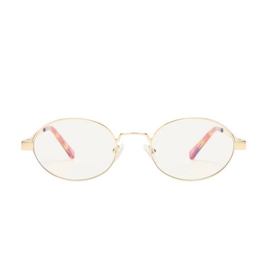 Le Specs - Poseidon Deux, Blue Light - Gold