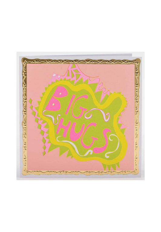 Arthouse Unlimited - Big Hugs, Greetings Card