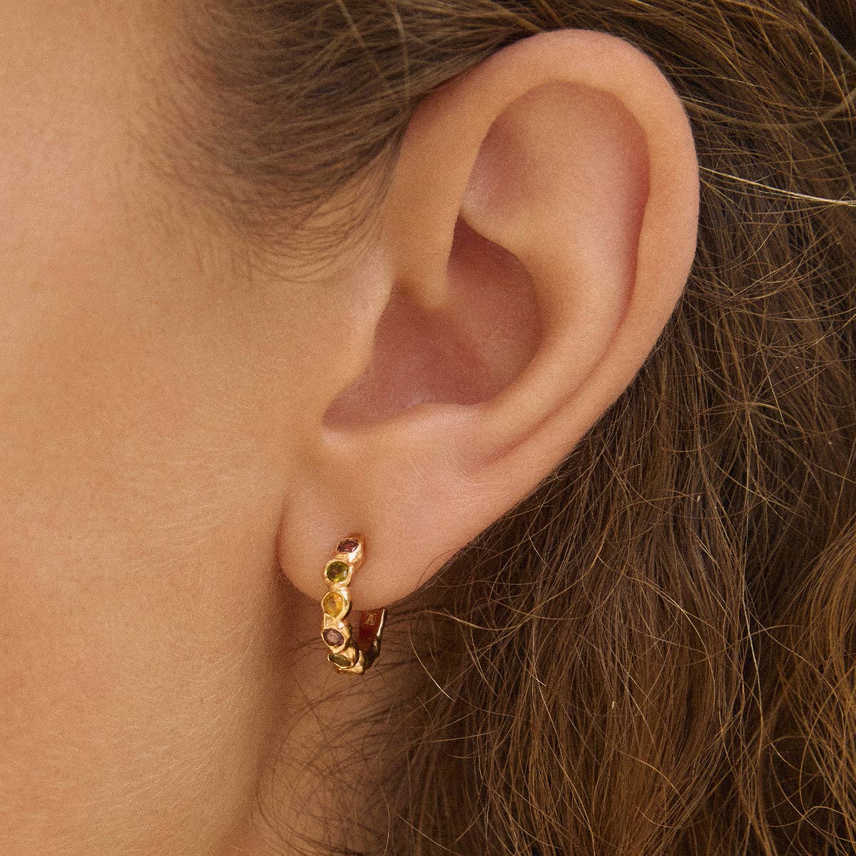 Agapée Jewelry - Frutina Earrings, Gold