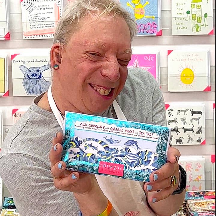 Arthouse Unlimited Swim with Whales Milk Chocolate Bar