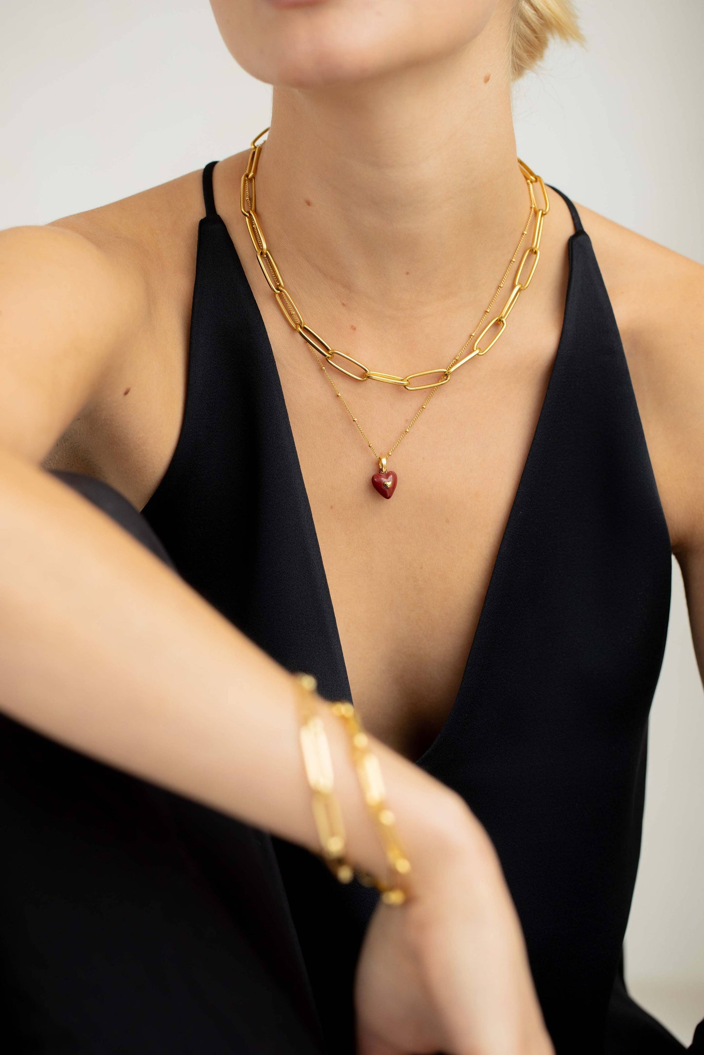 Arctic Fox & Co - The Paperclip Chain Necklace, Gold