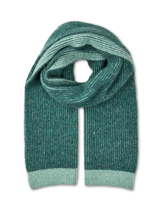 MbyM - Hevelyn Scarf, Mediterra Aqua Stripe