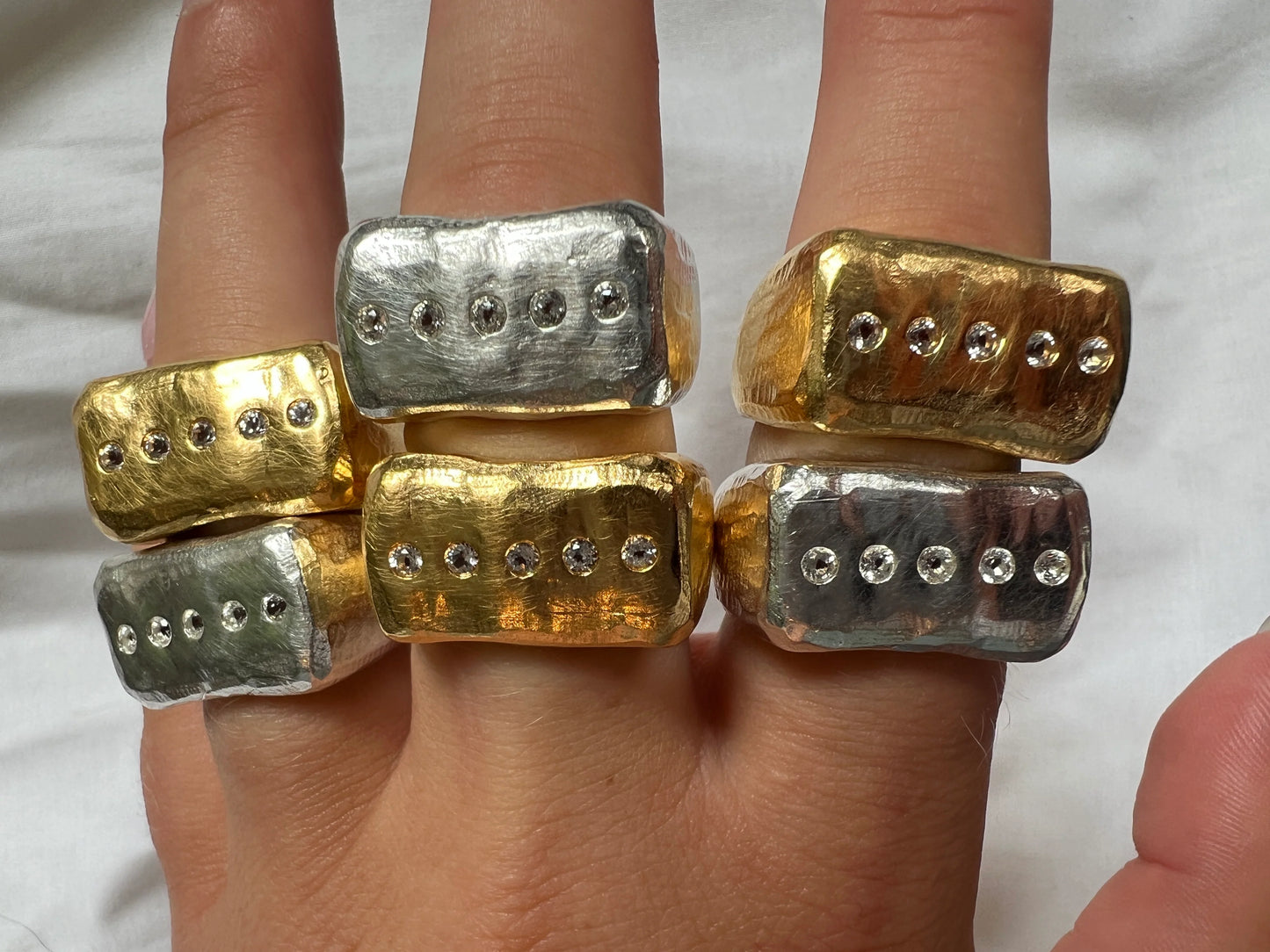 Tyger by the Tail - Ella Ring, Silver