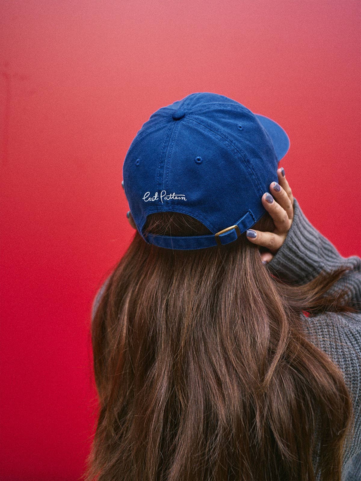 Lost Pattern NYC - Pan Pan Baseball Cap, Royal Blue