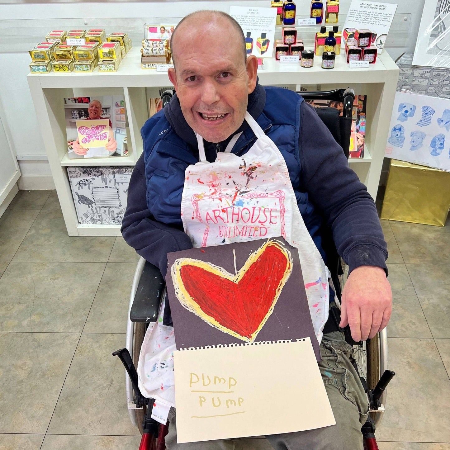 Arthouse Unlimited Pump Pump Greetings Card