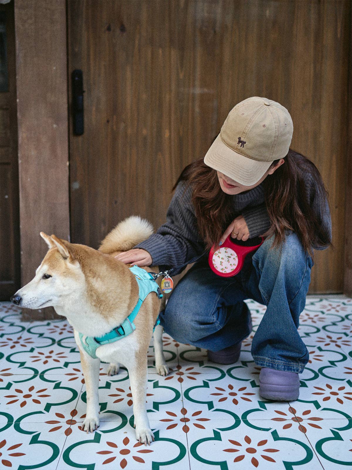 Lost Pattern NYC - Pan Pan Baseball Cap, Light Khaki