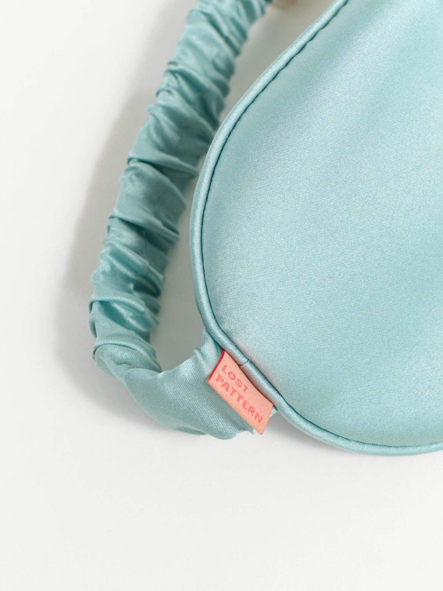 Lost Pattern NYC - Frida Silk Sleep Eye Mask , Teal