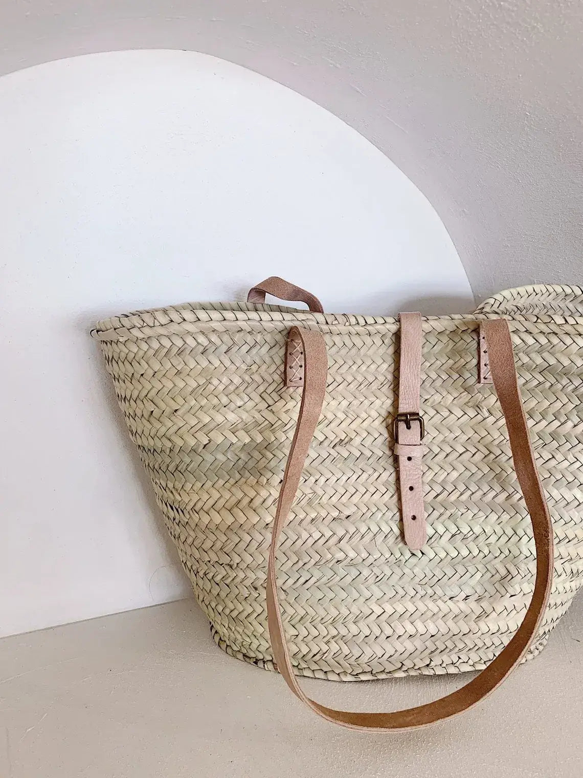 Marrakesh Living - Straw Bag with Thin Buckle