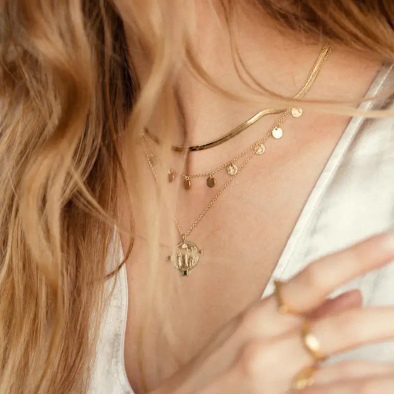 Agapée - Alceste Necklace, Gold