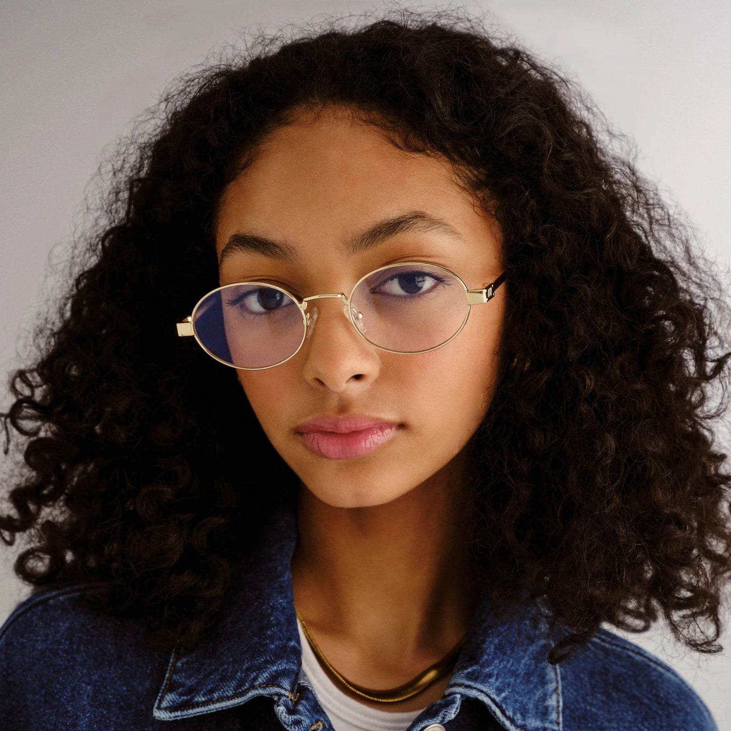 Le Specs - Poseidon Deux, Blue Light - Gold