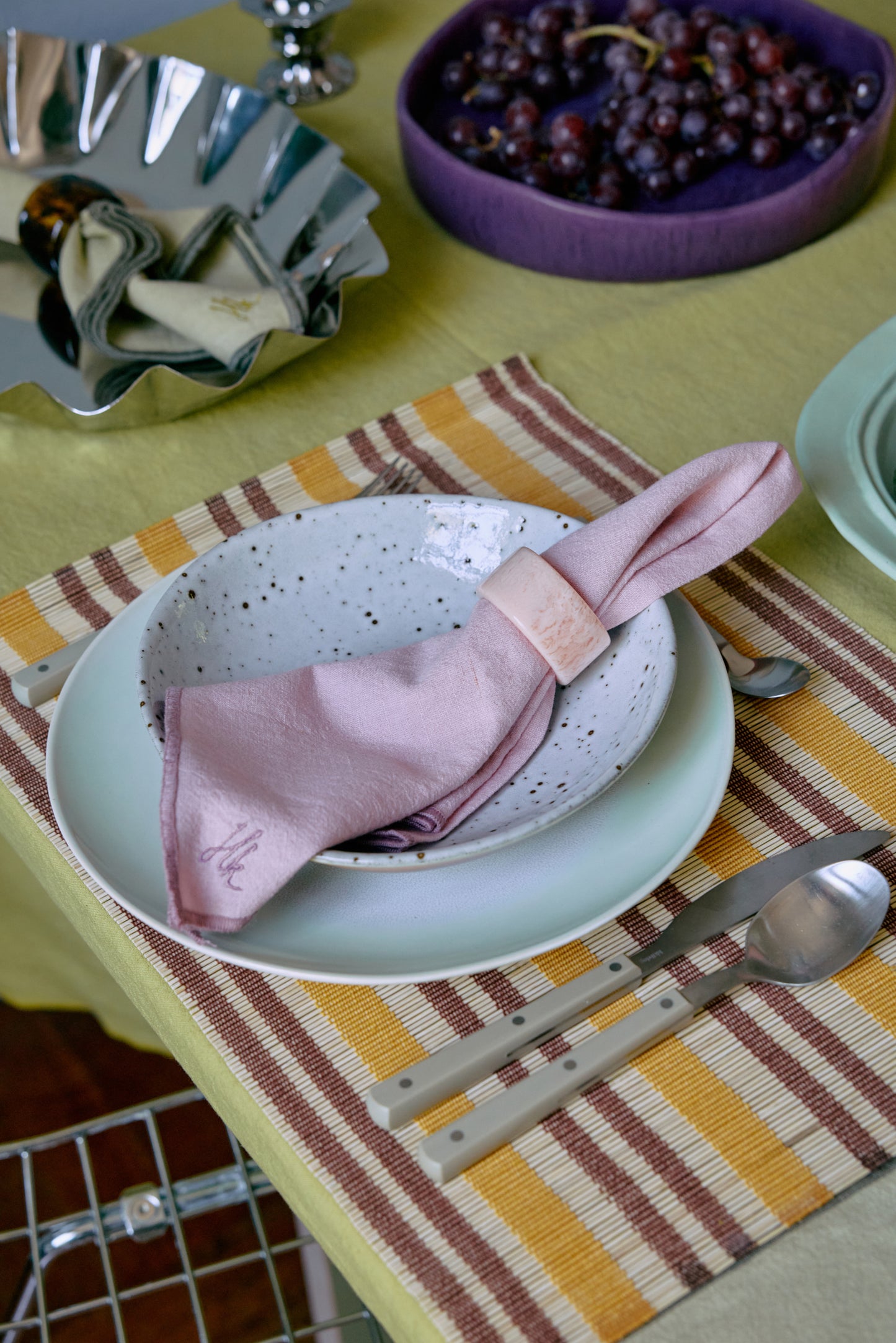 HKLIVING - Ease Napkins, Rosette (Set of 2)