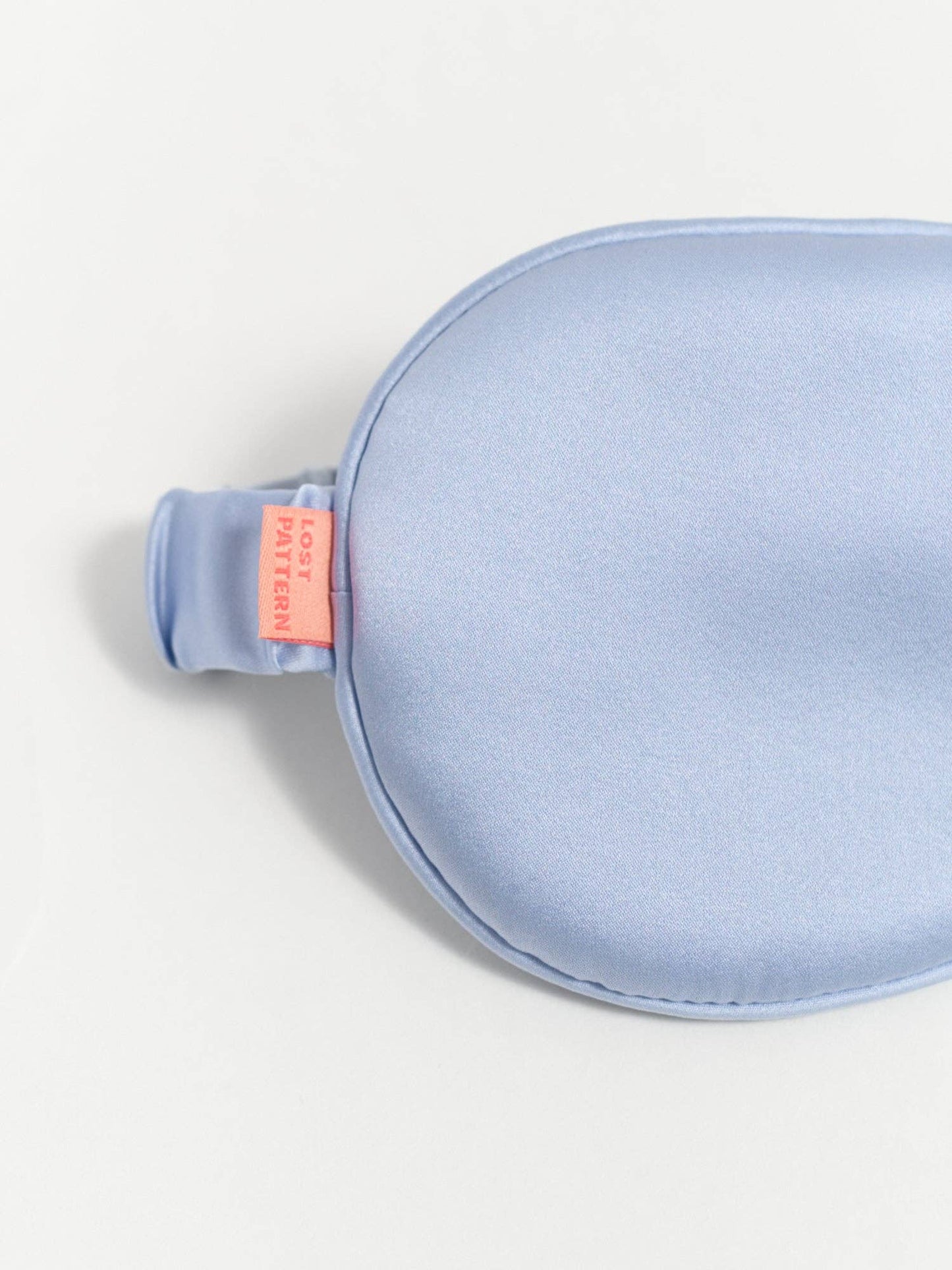 Lost Pattern NYC - Frida Silk Sleep Eye Mask, Blue