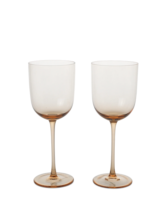 Ferm Living Host Red Wine Glasses - Blush - Set of 2