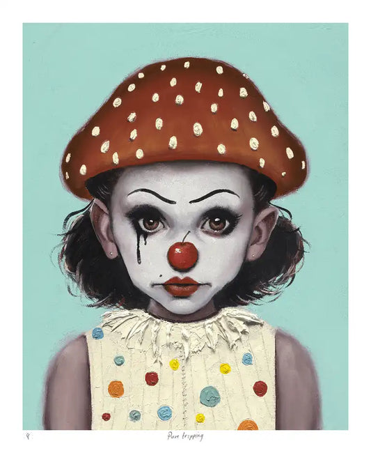 Ross Muir - Pure Tripping Framed and Mounted