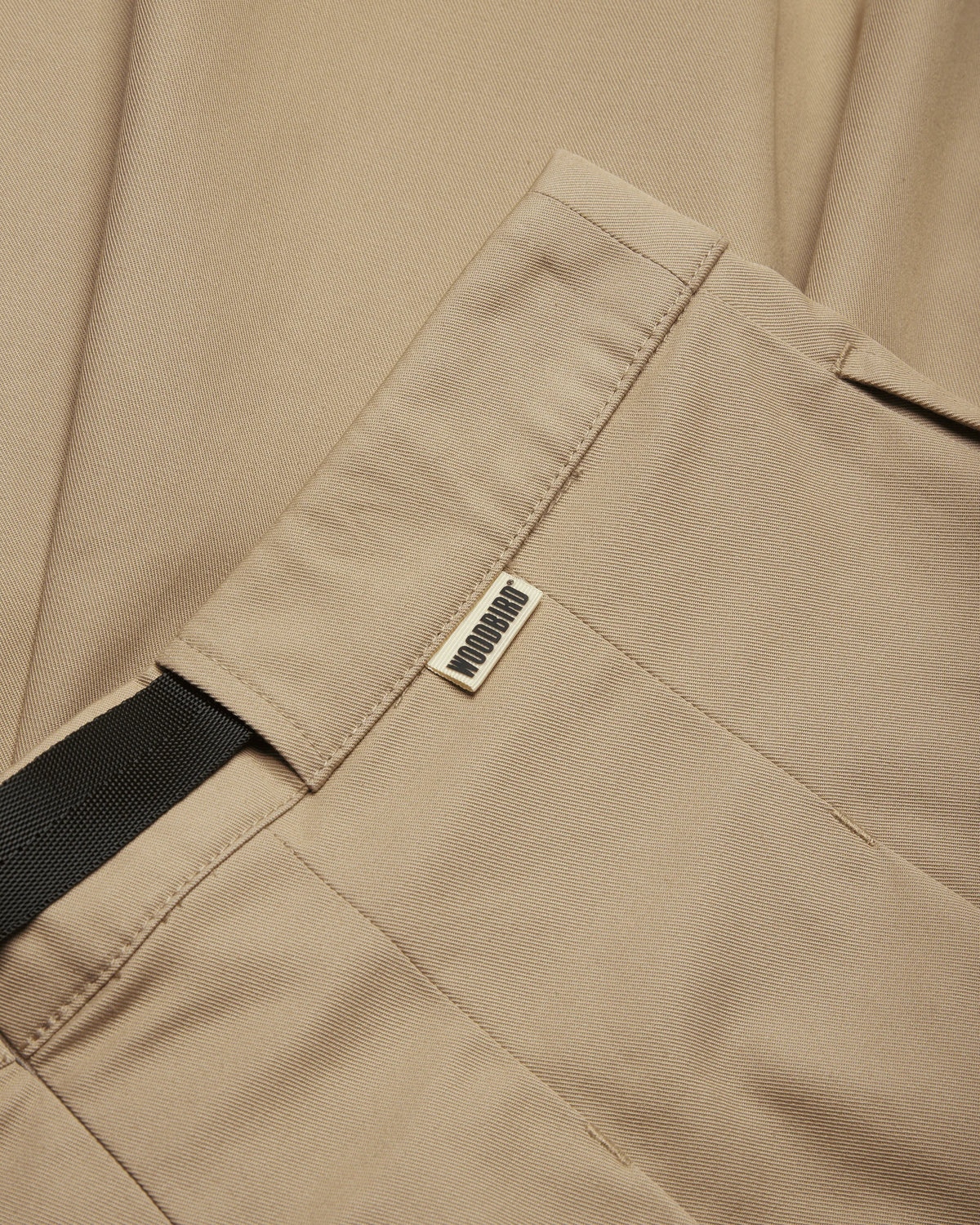 WOODBIRD - Mia Pleat Twill Skirt, Sand