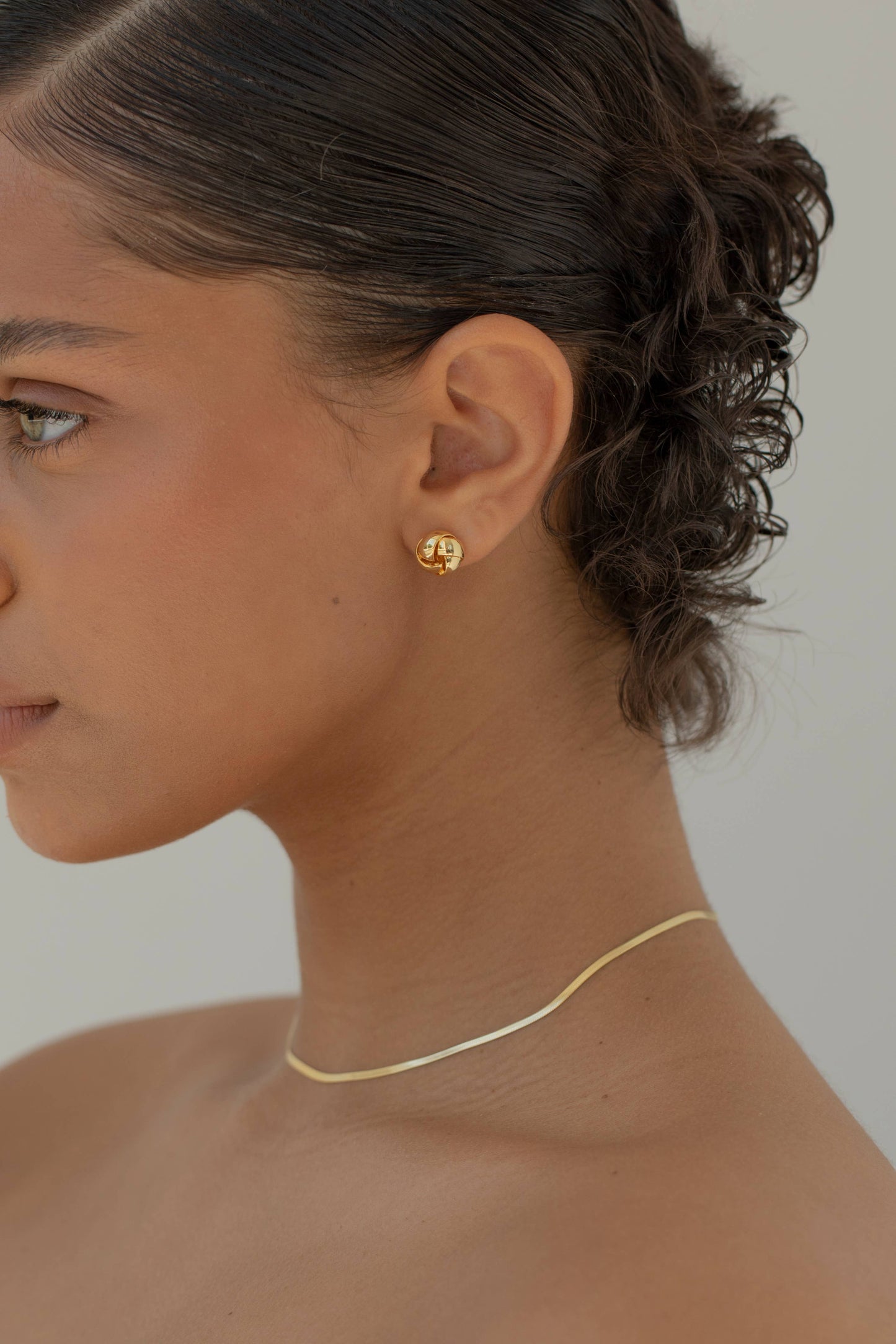 Arctic Fox & CO. - IRIS - Knotted Stud Earrings