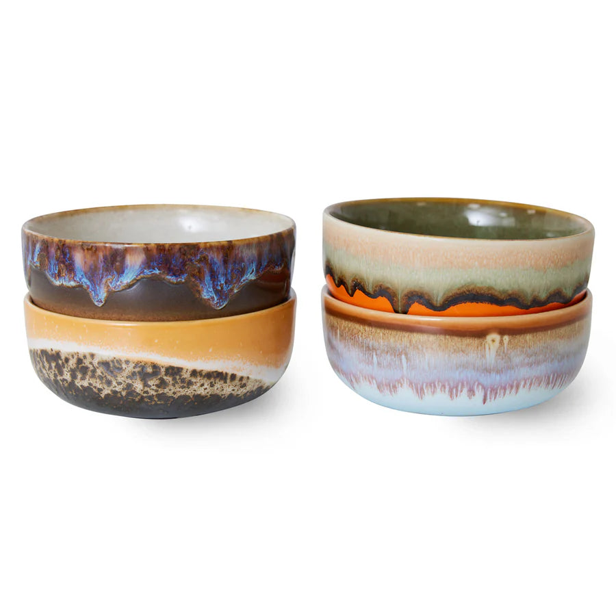 Hk Living 70s Ceramics: Tapas Bowl Crystal